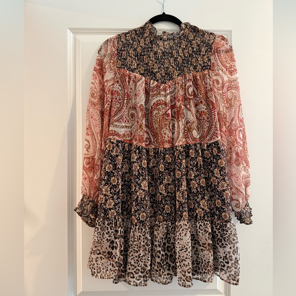 Zara Women’s Paisley and Floral Dress